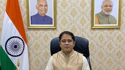 Mohammed Shahid Alam, the Indian Consul General in Jeddah. Credited to the Indian Consulate in Jeddah