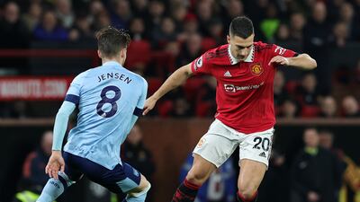 Diogo Dalot - 6. Energy and attacked a lot on the right in front of the 73,309 crowd. Getty