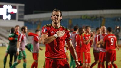 Gareth Bale has scored six of Wales' nine goas, setting up two. Andrew Boyers / Reuters