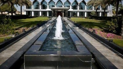 Al Bateen Executive Airport experienced a surge in business last year. Andrew Henderson / The National