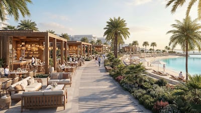 Yas Point will offer luxury branded residences to a five-star hotel, an international school and dedicated watersports