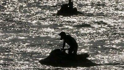 For 30 days from today, anyone buying a Damac property will receive a Sea-Doo jet ski. Pawan Singh / The National