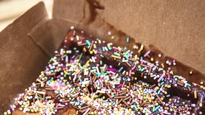 One of the popular dessert items include the Nutella Waffle Pop. Victor Besa / The National