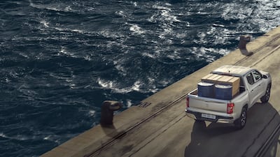 The Landtrek in work mode