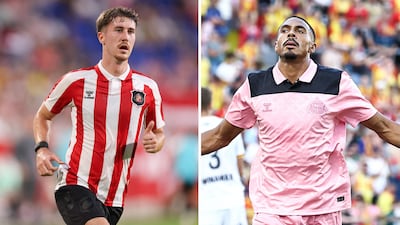 Sunderland kits. AFP