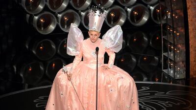 The 56-year-old comic followed confidently in the footsteps of celebrated Oscars hosts such as Billy Crystal and Bob Hope. AFP