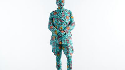 Yinka Shonibare, Decolonised Structures (Lord Kitchener), 2022. Commissioned by Sharjah Art Foundation. Photo: Yinka Shonibare / Stephen Friedman Gallery, London