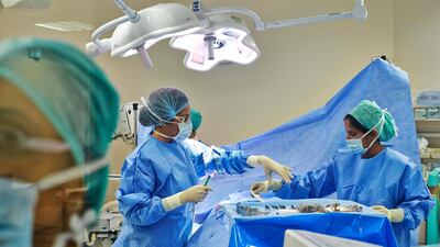 Four people were saved in the UAE and Saudi Arabia after the organs of a brain dead man were donated to them. Antonie Roberston / The National