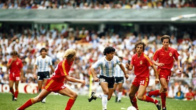 Having been the centre of attention, for a mixture of reasons, in his side's win over England in the quarter-finals, it was no surprise that Diego Maradona was again the hero in the semi-finals. He scored both of Argentina's goals as they defeated Belgium 2-0 to put them in the final. There they would beat West Germany 3-2 with captain Maradona lifting the trophy. Getty Images