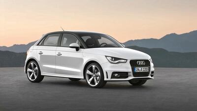 Audi A1 - On its fourth birthday the new A1 gets a face-lift, having changes made to the grille, headlamps, new paint combos and side sills. Prices start at Dh90,400. Courtesy Carmudi / Trendsstyle.net