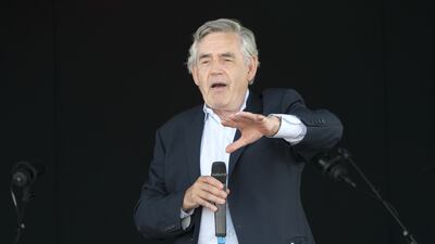 Gordon Brown called on US President Joe Biden and other leaders of the G7 to urgently ship vaccines to Africa. PA