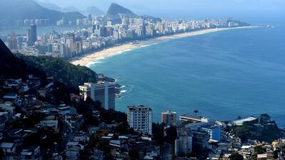 Brazil is known for its beautiful beaches, such as Ipanema. Laurence Griffiths / Getty Images