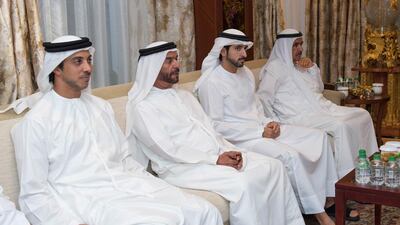 Among the attendants of the iftar hosted by Sheikh Nahyan bin Mubarak, Minister of Culture and Knowledge Development were Sheikh Hamdan bin Rashid Al Maktoum, Deputy Ruler of Dubai and Minister of Finance, Sheikh Hamdan bin Mohammed bin Rashid Al Maktoum, Crown Prince of Dubai and Sheikh Mansour bin Zayed Al Nahyan, Deputy Prime Minister and Minister of Presidential Affairs. Wam