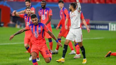 DF: Emerson 7 – Provided great support to the Chelsea wingers, venturing forward with more intent than Azpilicueta on the opposite flank. AP Photo