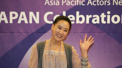 Kang, who began her a career as a child actor in the 1970s, at the Asia Pacific Actors Network celebration dinner at the 12th Busan International Film Festival in South Korea in 2007. Getty Images
