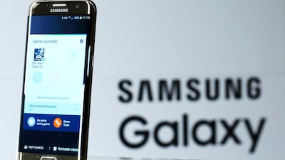 The S7 Edge retails from Dh2,799 for a basic 32GB model, Dh200 cheaper than the iPhone 6S Plus but Dh200 more expensive than the much smaller iPhone 6S. Luke MacGregor / Bloomberg