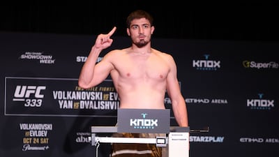 UFC light heavyweight Abdul Rakhman Yakhyaev