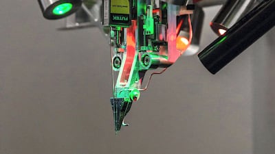 Neuralink’s robotic system for inserting electrodes into the brain. Neuralink