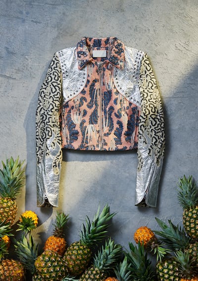 A Pinatex Jacket made from pineapple leaves. Photo: EPO