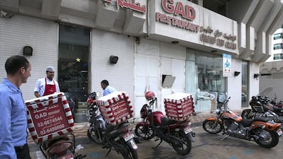 Careem is competing with rivals including fetchr, which contracts with restaurant delivery drivers to turn them into couriers when they are not driving food. Silvia Razgova / The National