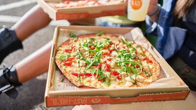 The LeBron James-backed Blaze Pizza has opened in Abu Dhabi's The Galleria Al Maryah Island. Instagram / Blaze Pizza