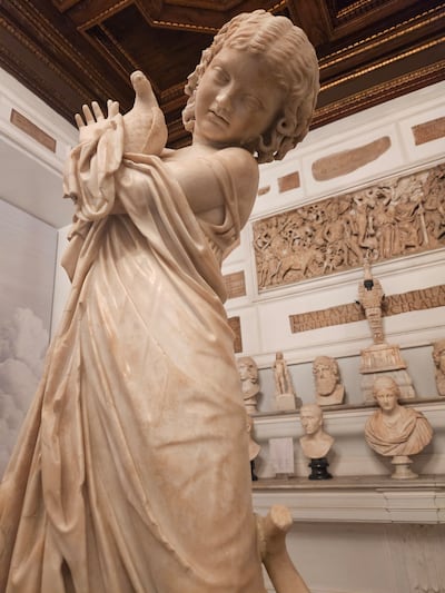 Inside the Cartier exhibition at Capitoline Museums. Katy Gillett for The National