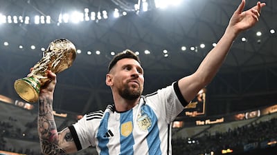 Lionel Messi and Argentina are defending champions. AFP