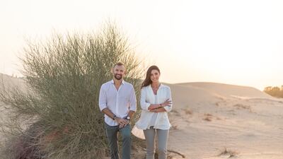 Noelle Homsy and Chris Nader, co-founders of Envi Lodges. Photo: Envi Lodges.