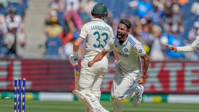 Mohammed Siraj bowled brilliantly alongside Jasprit Bumrah in the middle session. AP
