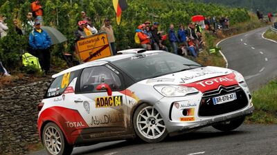 Emirati driver Mohamed Al Mutawaa graduated from the Young Driver Excellence Academy two years ago and is now building his experience in the World Rally Championship. Courtesy WRC