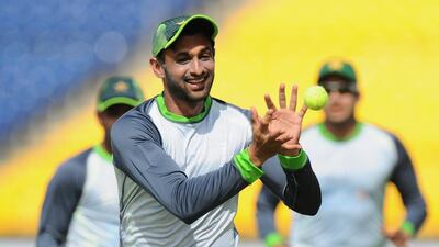 Pakistan's Shoaib Malik is happy to grab another opportunity to be in the Test side when they host England in Abu Dhabi for the first Test on October 13, 2015. Ishara Kodikara / AFP