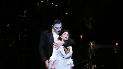 'Phantom of the Opera' will be coming to Dubai Opera House in October. Courtesy Dubai Opera