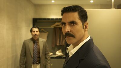 Akshay Kumar as a spy in 'Bell Bottom'. Photo: Pooja Entertainment