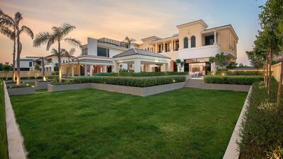 The villa is located on a 33,000 sq ft plot of land. Courtesy Luxhabitat Sotheby's International Realty