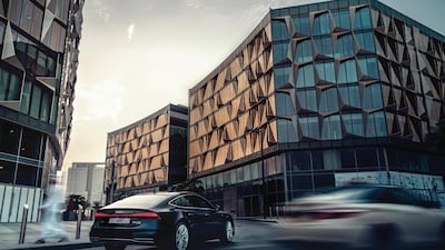 The second-generation A7 is a 'mild hybrid'. Audi