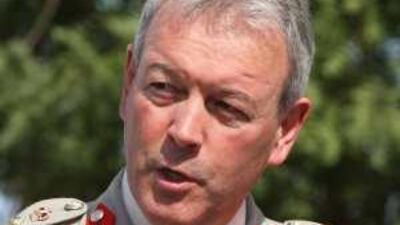 'We are always looking for opportunities to train with the Emirates,' said Col Rupert Robson.