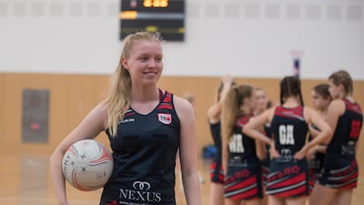 Dubai College captain Charlotte Clarke.