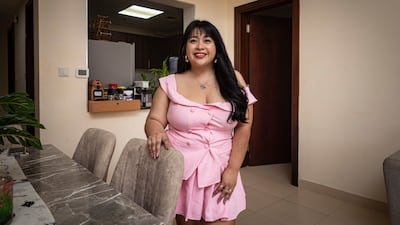 Giebeth Laxamana owns a one-bedroom apartment in Dubai Sports City. All photos: Antonie Robertson / The National