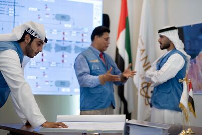 Unit 1 of Barakah Nuclear Power Plant. Courtesy FANR