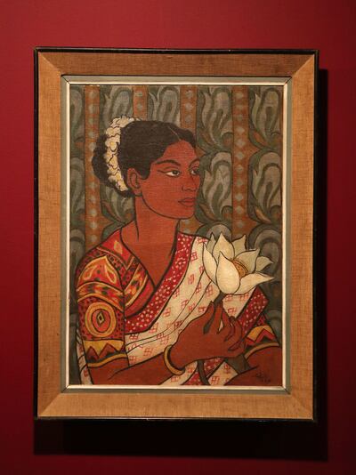 The Lotus Girl by Nazek Hamdy (1955). Pawan Singh / The National