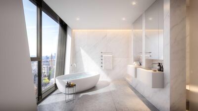 The master bathroom. Courtesy Northacre