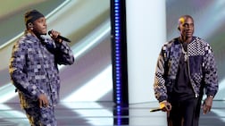 Pusha T, left, and Malice of Clipse are fresh off the back of their comeback album Let God Sort Em Out. Getty