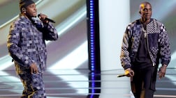 Pusha T, left, and Malice of Clipse are fresh off the back of their comeback album Let God Sort Em Out. Getty