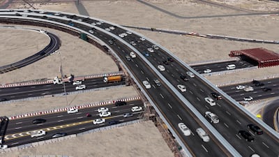 Dubai has opened a new three-lane bridge to ease traffic flow in a densely-populated area of the city. Photo: RTA