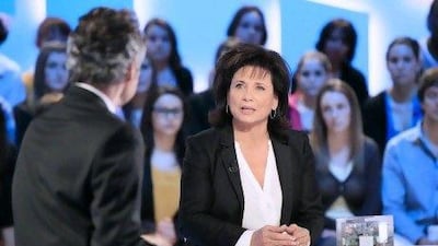 Anne Sinclair, wife of Dominique Strauss-Kahn, has been resurrecting her career as a television journalist and will be a prominent figure in France's election coverage.