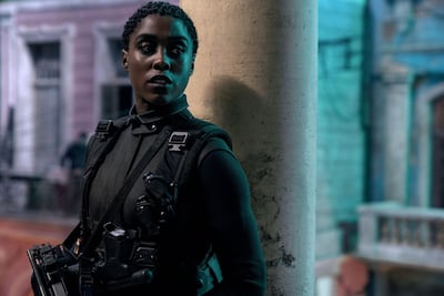 Lashana Lynch as Nomi in 'No Time To Die'.