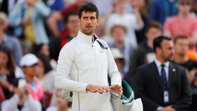 Novak Djokovic faces stiff opposition in his bid to win a fourth Mubadala World Tennis Championship in Abu Dhabi. Matthew Childs / Reuters