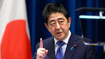 Japan's former Prime Minister Shinzo Abe died after being shot during a campaign speech on Friday. AP