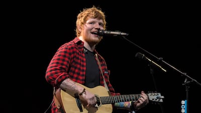 Ed Sheeran has been nominated for this year's Mecury Prize. AFP