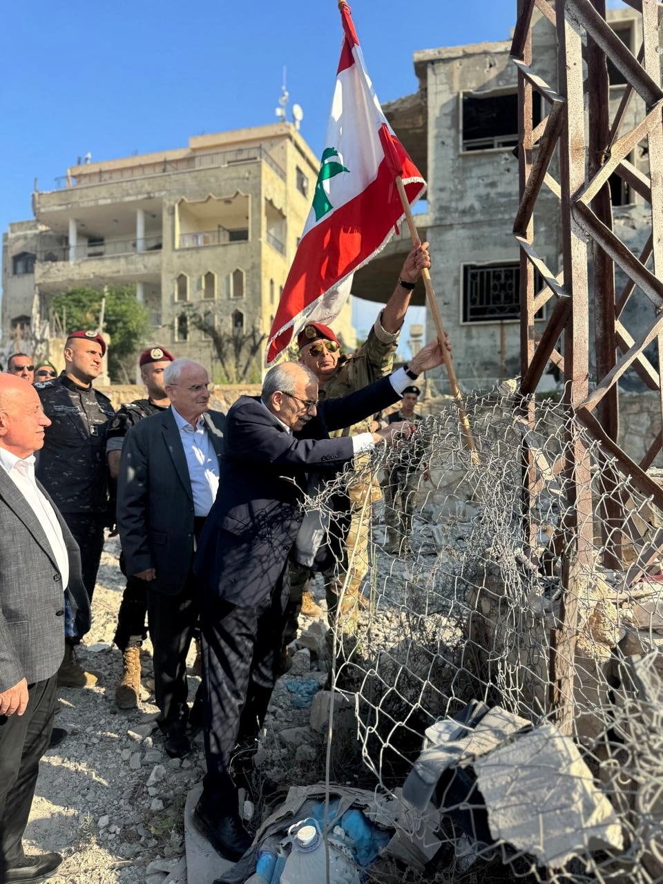 Image linked from the original feed: Behind symbolism of Lebanon's flag-planting, doubts persist over US peace plan
